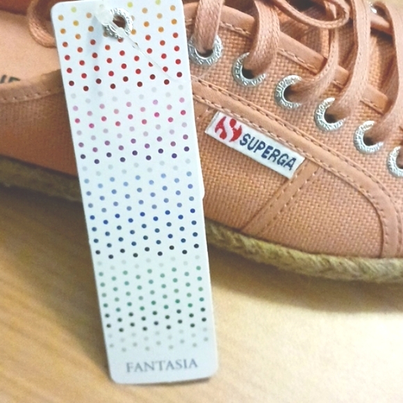 Superga "Dusty Pink" Slip On Sneakers with Rope Detail Size 8.5W (NWT) - Picture 8 of 11